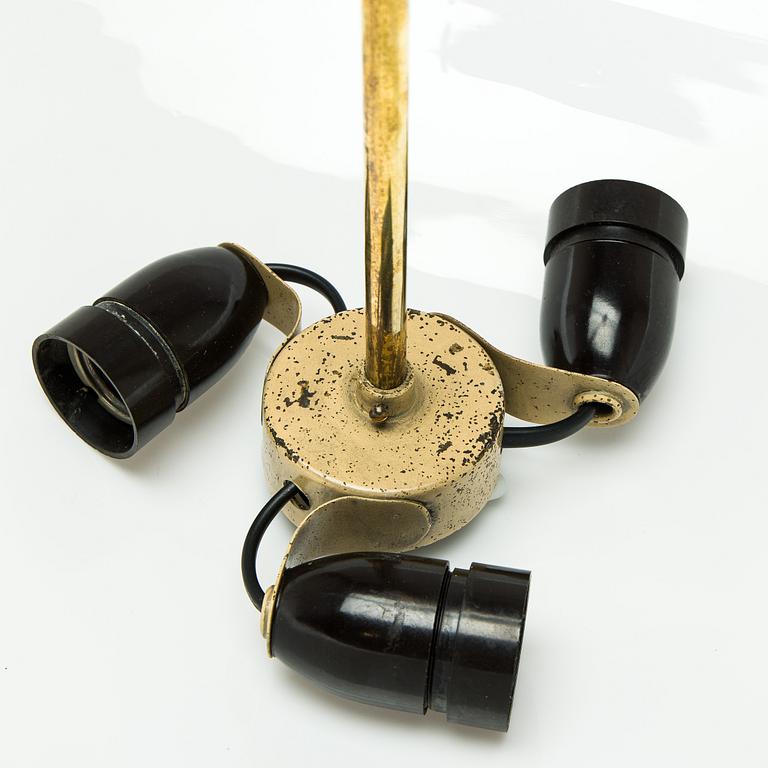 Paavo Tynell, a mid-20th century ceiling light for Taito, Finland.
