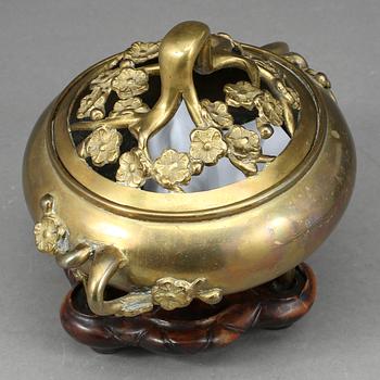 RÖKELSEKAR, brons, 1800-tal.
