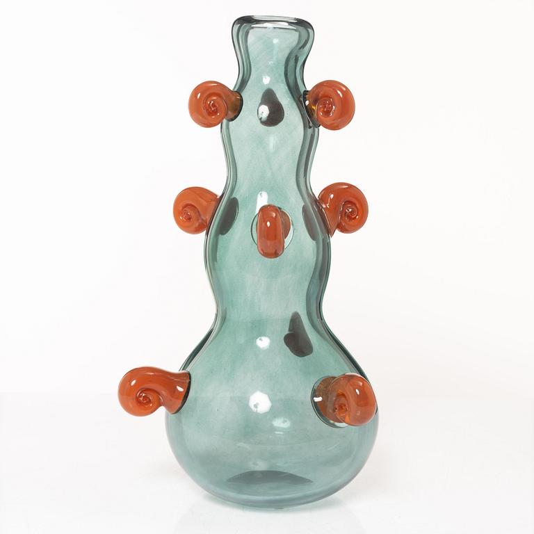 Ann Wåhlström, a unique glass vase, Kosta Boda.