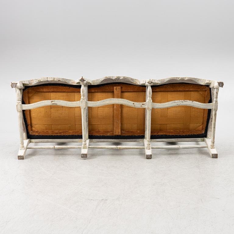 Rococo sofa, mid-18th century.