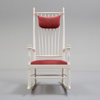 A mid 20th century 'Isabella' rocking chair by Karl-Axel Andersson, Gemla.
