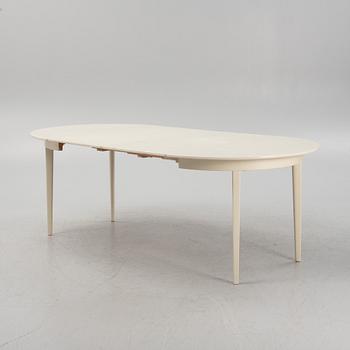 Carl Malmsten, a set of six chairs, 'Herrgården" and a dining table.