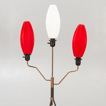 Floor lamp, 50s.