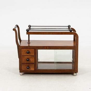 Art Deco style bar cart, 20th century.