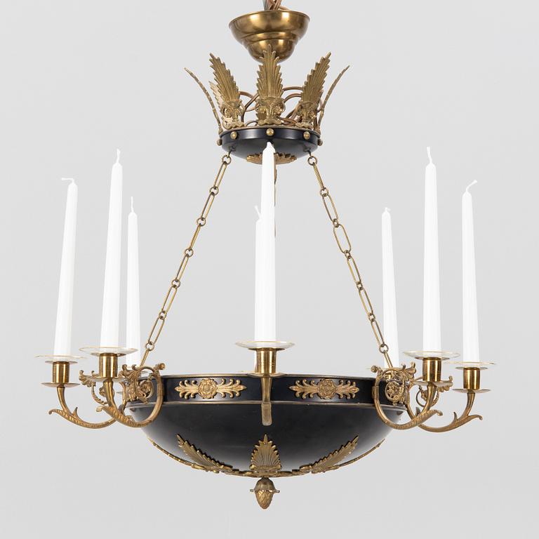 Ampel, empirestil, omkring år 1900.