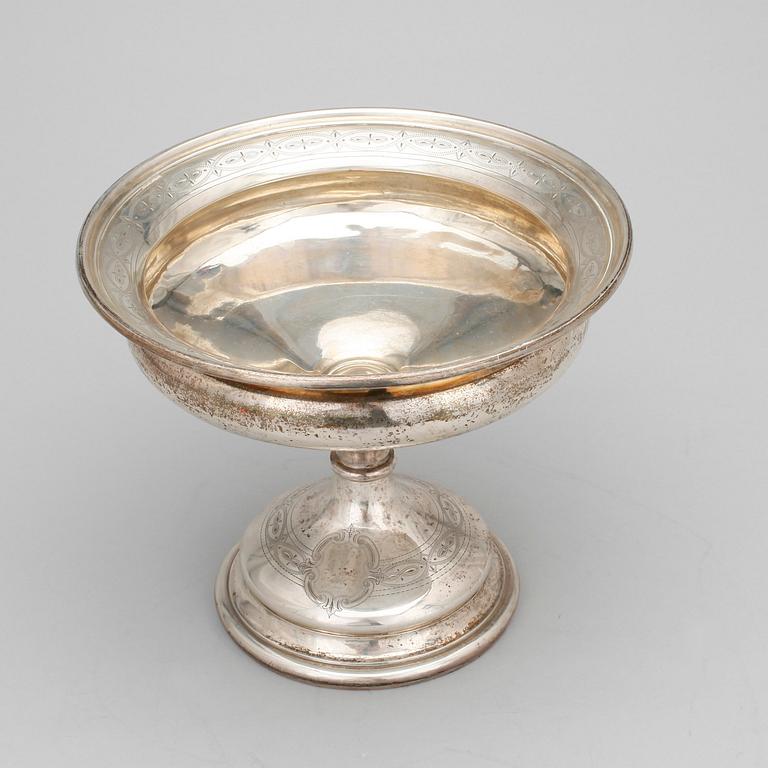 SKÅL, silver, L. Larson & Co, Stockholm, 1872,