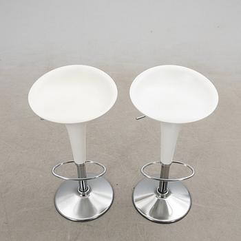 Stefano Giovannoni, barstolar, ett par, "Bombo", Magis, Italien.