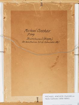 Michael Ancher, Porträtt av Niels Gaihede (1816-1890).