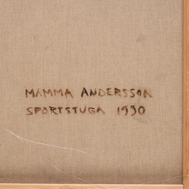 Mamma Andersson, 'Sportstugan'.