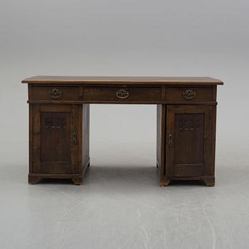 An early 20th century writing desk.