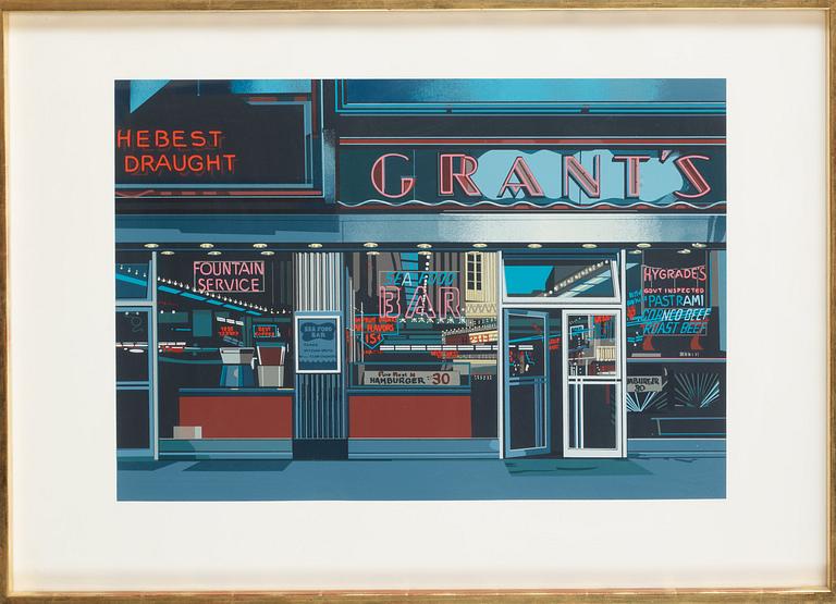 Richard Estes, "Urban landscapes".