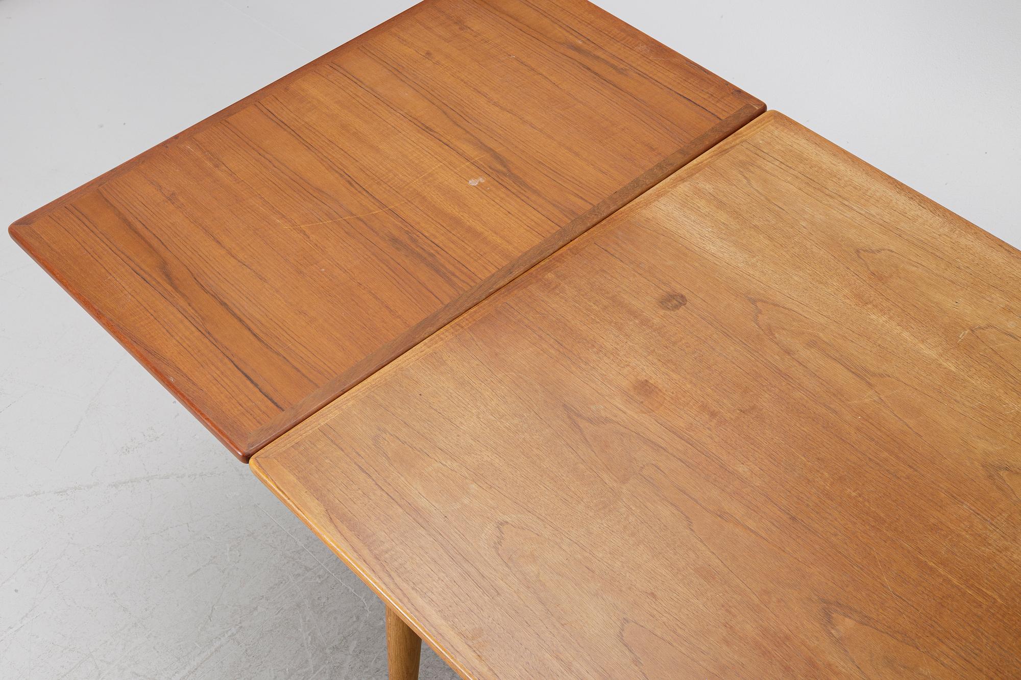 Hans J. Wegner, an 'AT-312' dining table, Andreas Tuck, Denmark, 1950's/60's.