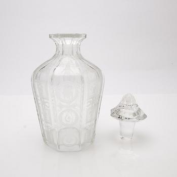 Edward Hald, Flakong, 922, Orrefors, 1930, gravör E.R.