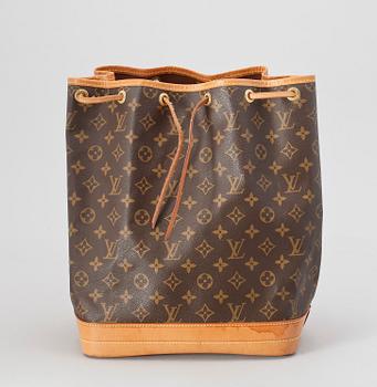 A monogram canvas shoulderbag by Louis Vuitton, model "Noé".