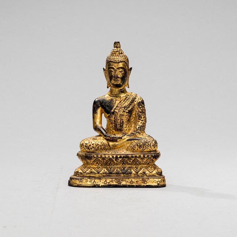 SKULPTUR, Buddha, Thailand 1900-talets slut.