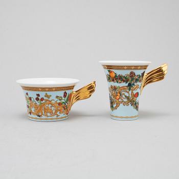 A 56 piece Versace porcelain service, Rosenthal.