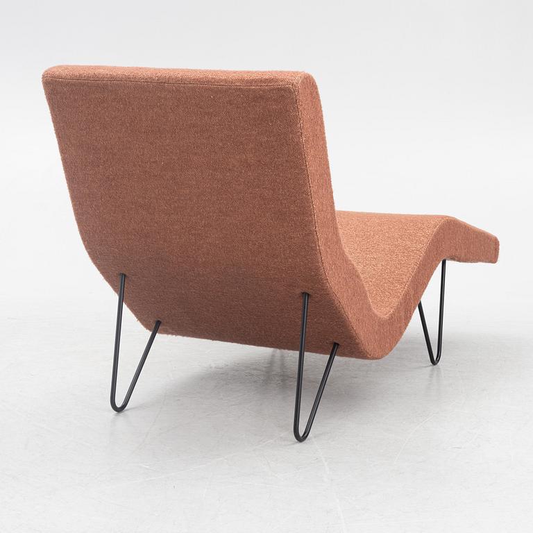 Greta Magnusson Grossman, a 'GMG Chaise Loungue' recliner, Gubi, Denmark, 2019.