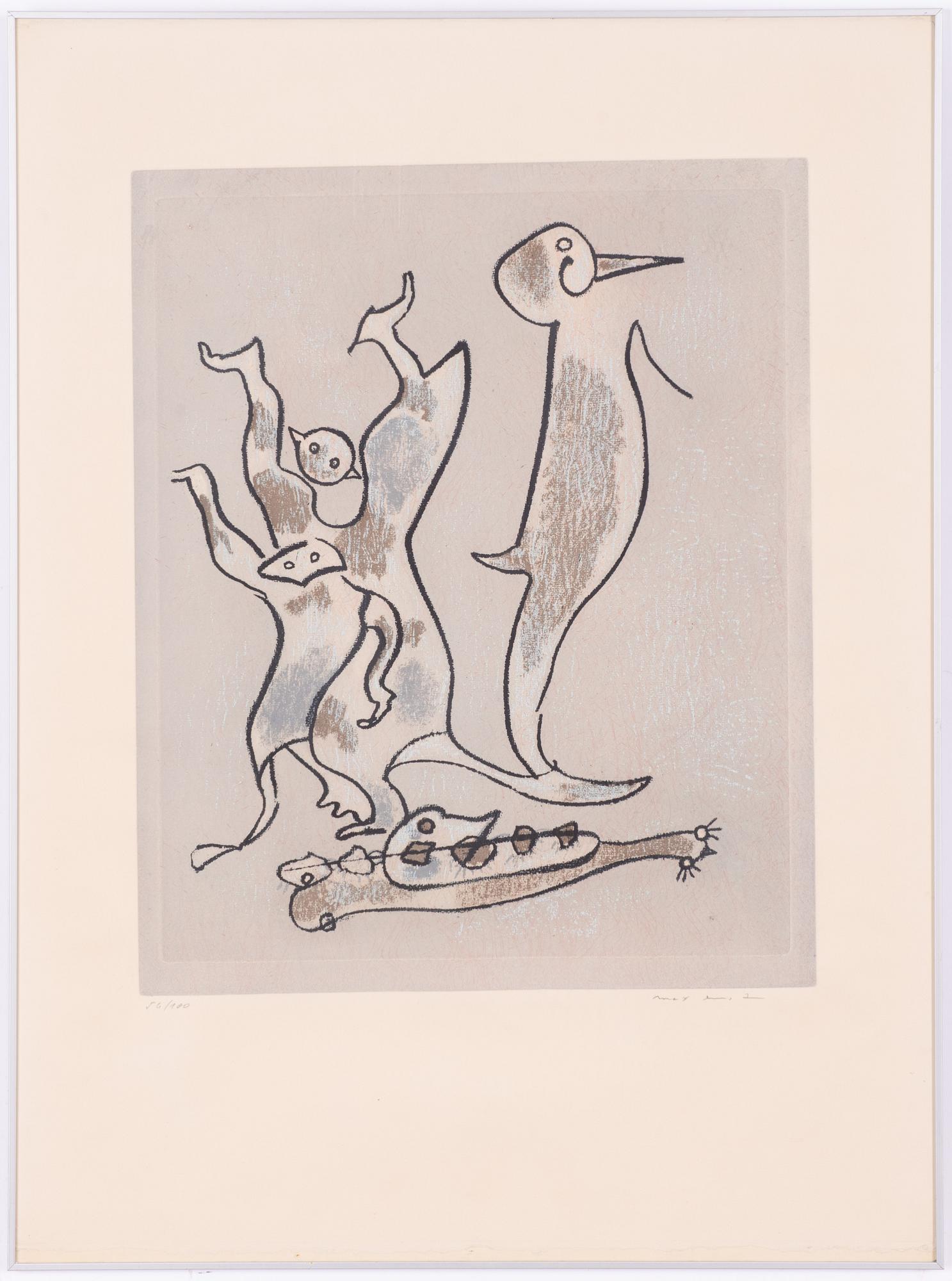 Max Ernst, "Entre chien et loup".