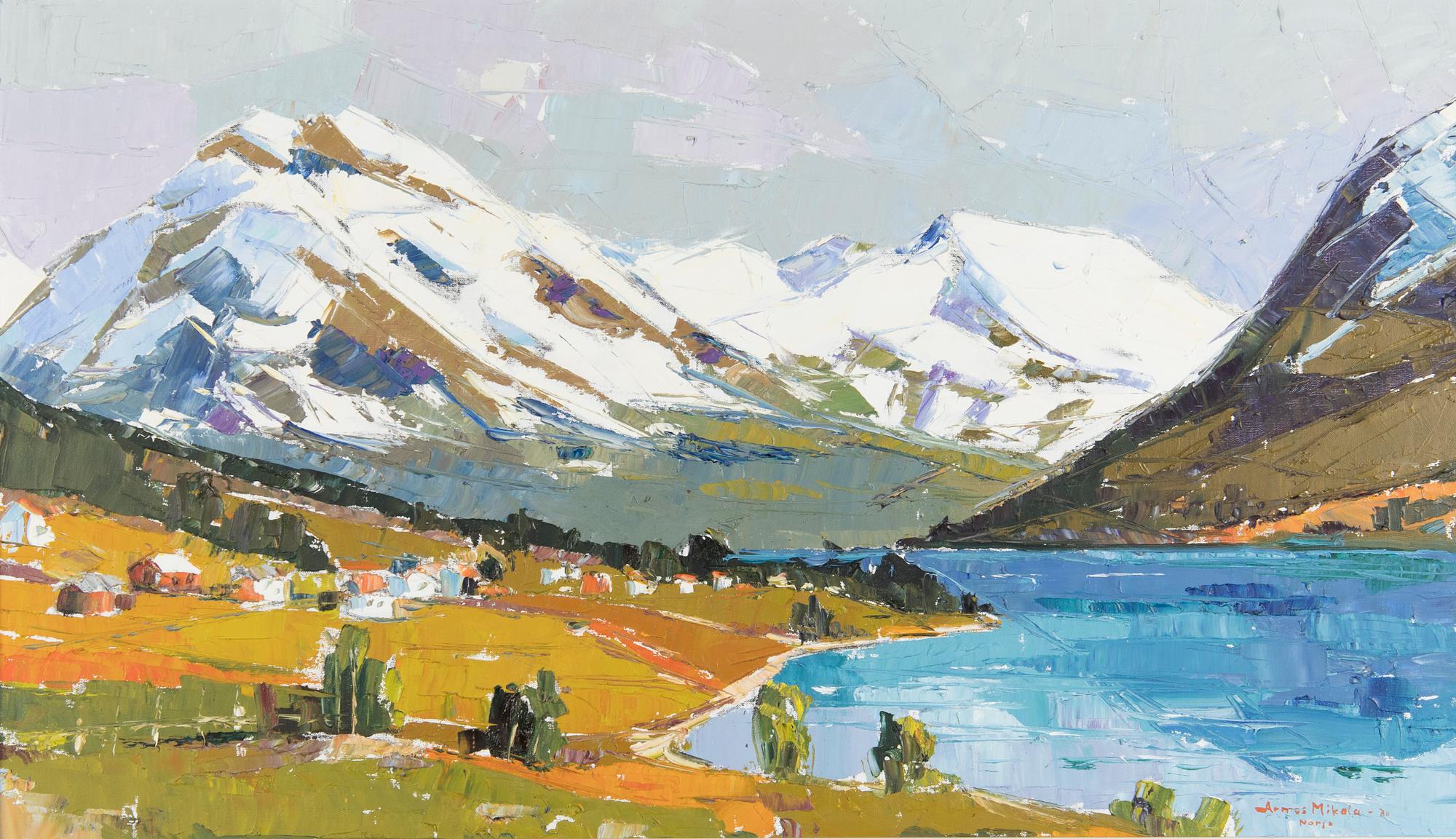 Armas Mikola, Translation: "View from Norway".