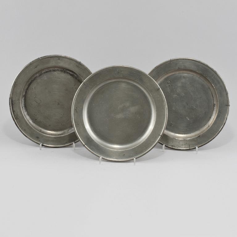 FAT, 3 st, tenn, Hans Wicksten, Västerås, 1798.