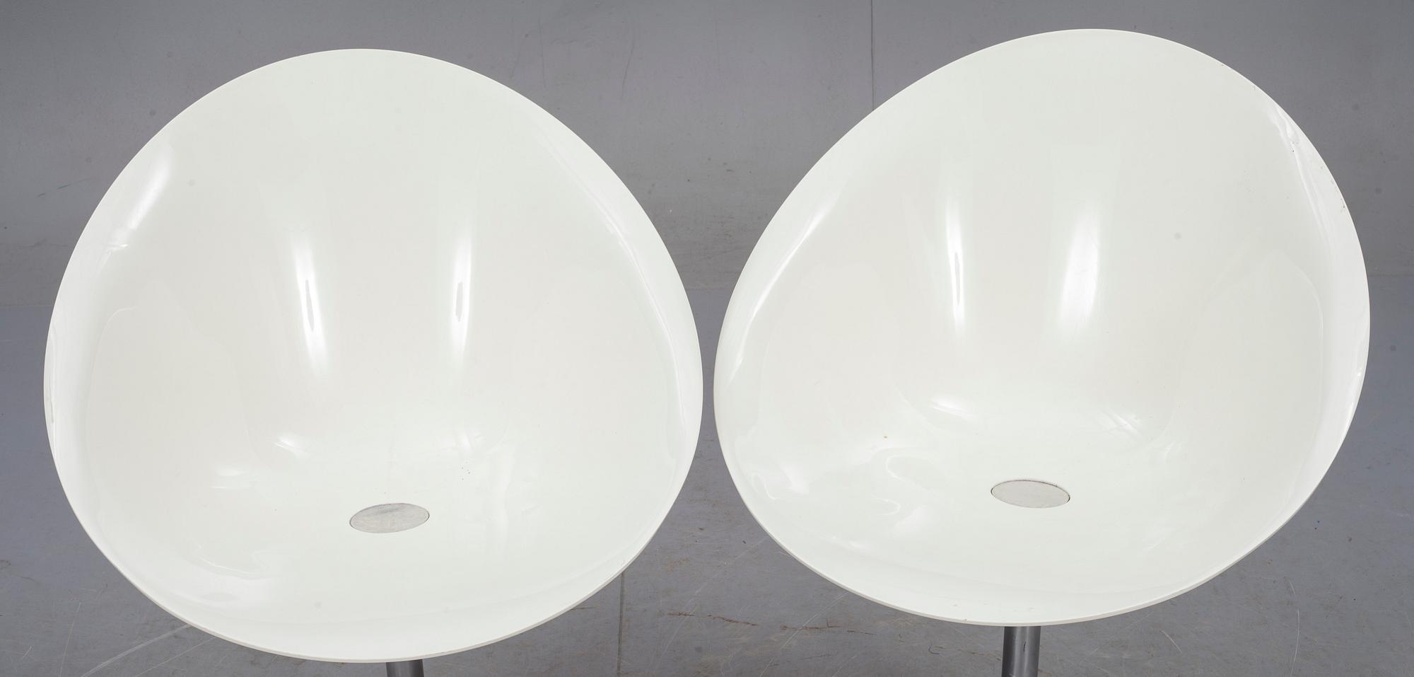 STOLAR, ett par, "Eros", Philippe Starck för Kartell.