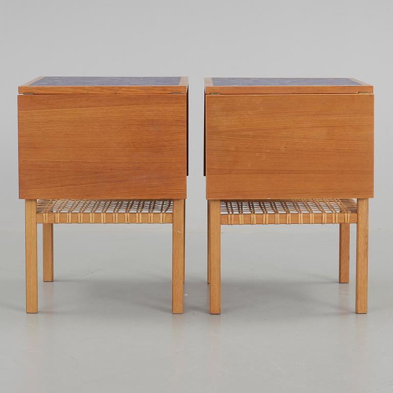 BORD, ett par, möjligen Bertil Fridhagen. 1950/60-tal.