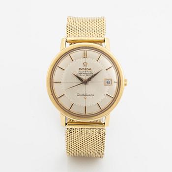 Omega, Constellation, Chronometer, "Pie-Pan", armbandsur, 34 mm.