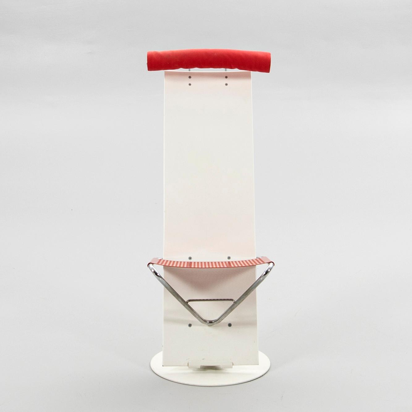 Börge Lindau & Bo Lindekrantz, Snurrstol, "Planka", Lammhults Möbel, modellen formgiven 1985.