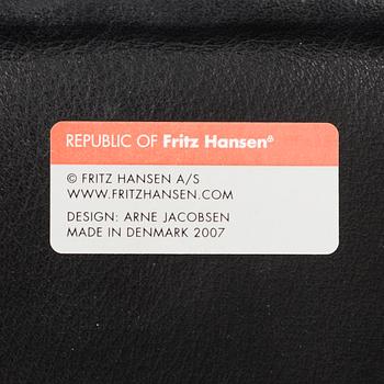 ARNE JACOBSEN, a set of 8 "Liljan/Måsen" armchairs for Fritz Hansen.