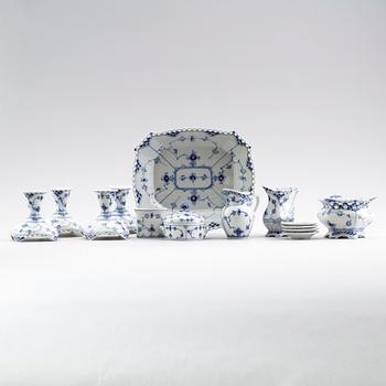 SERVISPORSLIN, 14 delar, Royal Copenhagen.