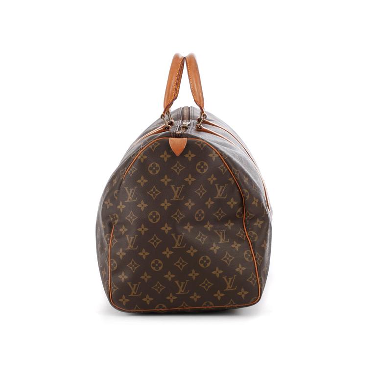 LOUIS VUITTON, a monogram canvas weekend bag, "Keepall 55", 1988.