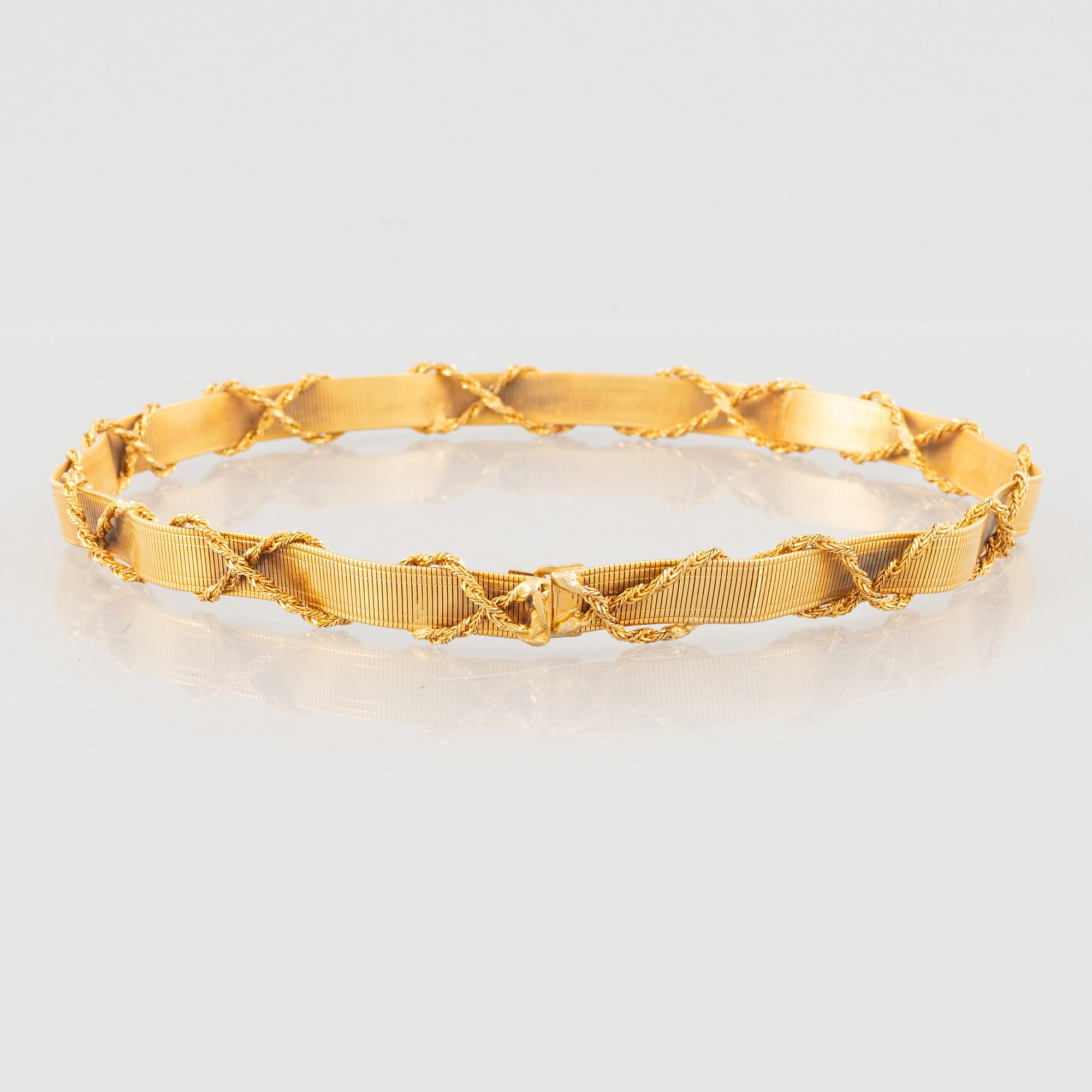 Christian Dior, a vintage belt.