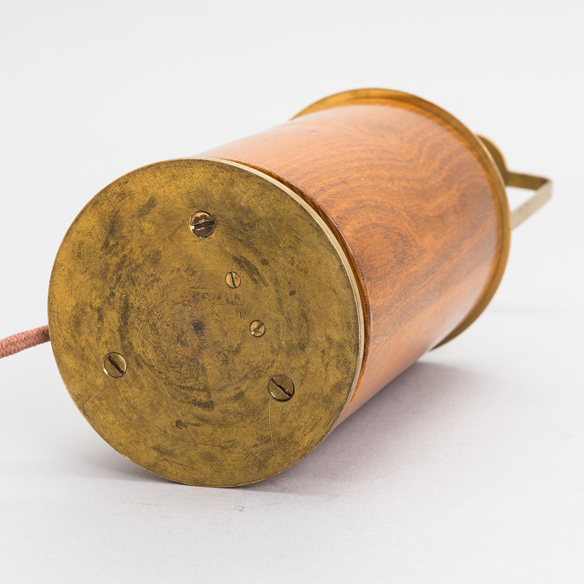 Paavo Tynell, a mid-20th-century table lamp for Taito, Finland.