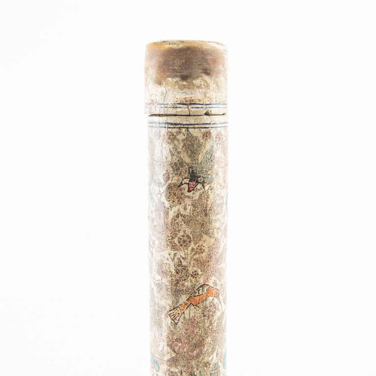 Document tube, Ottoman, 19th / 20th century.