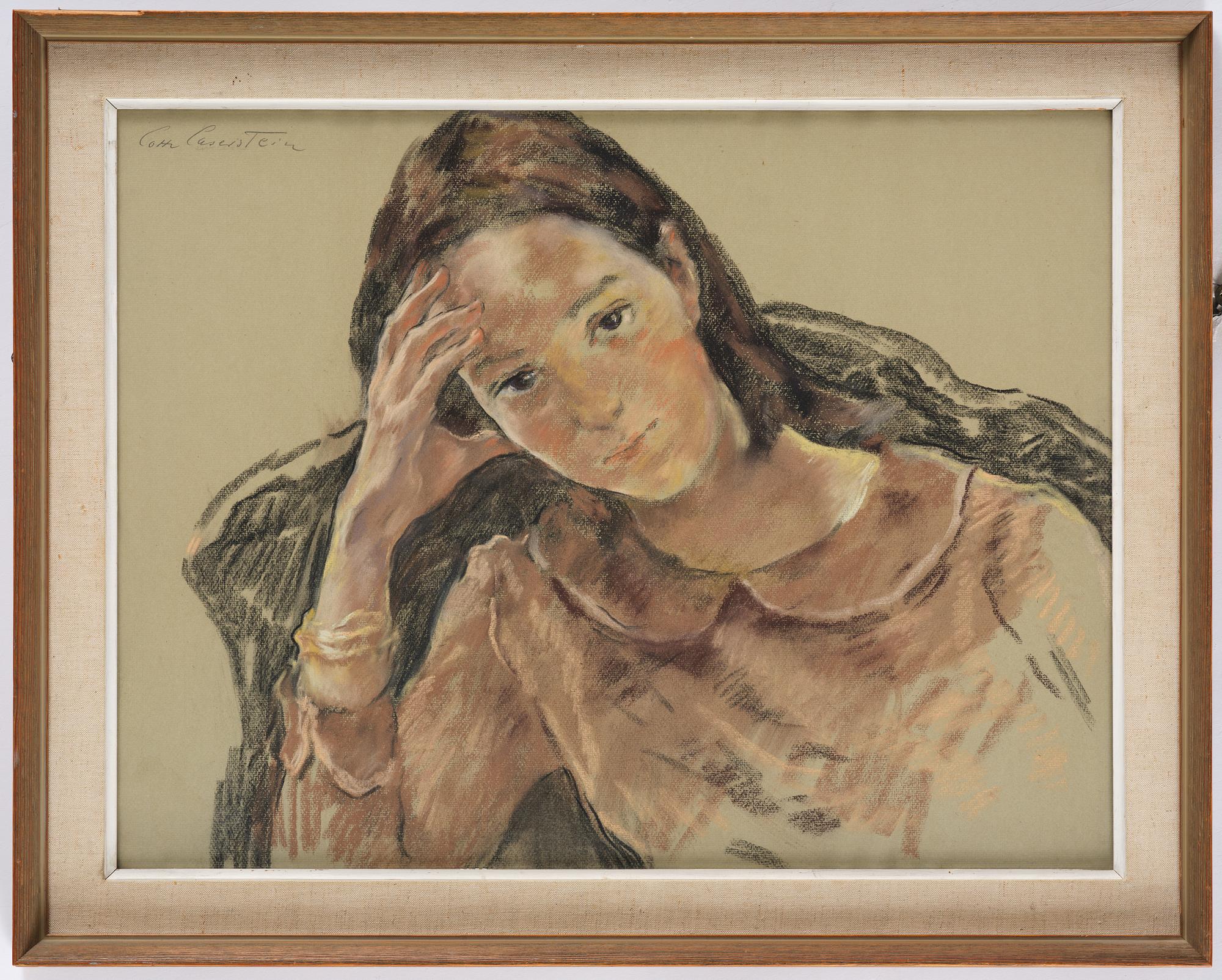 Lotte Laserstein, Contemplative girl.