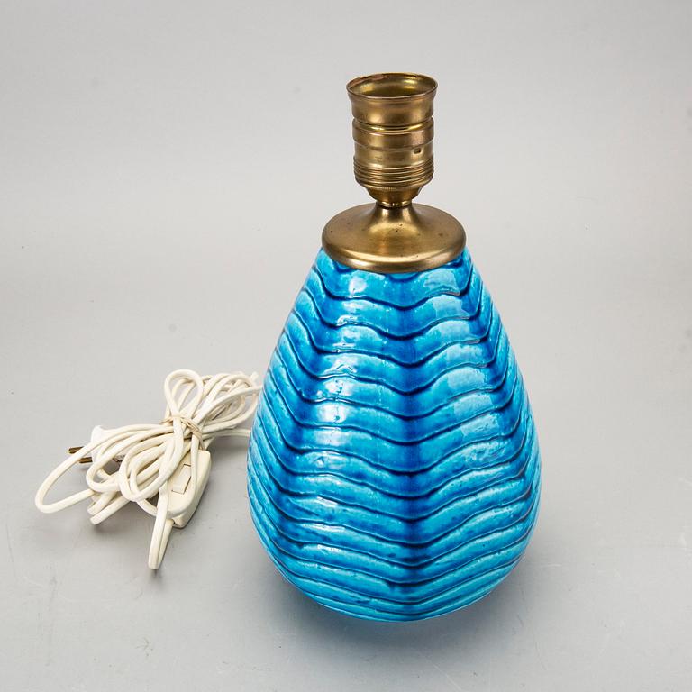 GUNNAR NYLUND, a table lamp, Rörstrand.