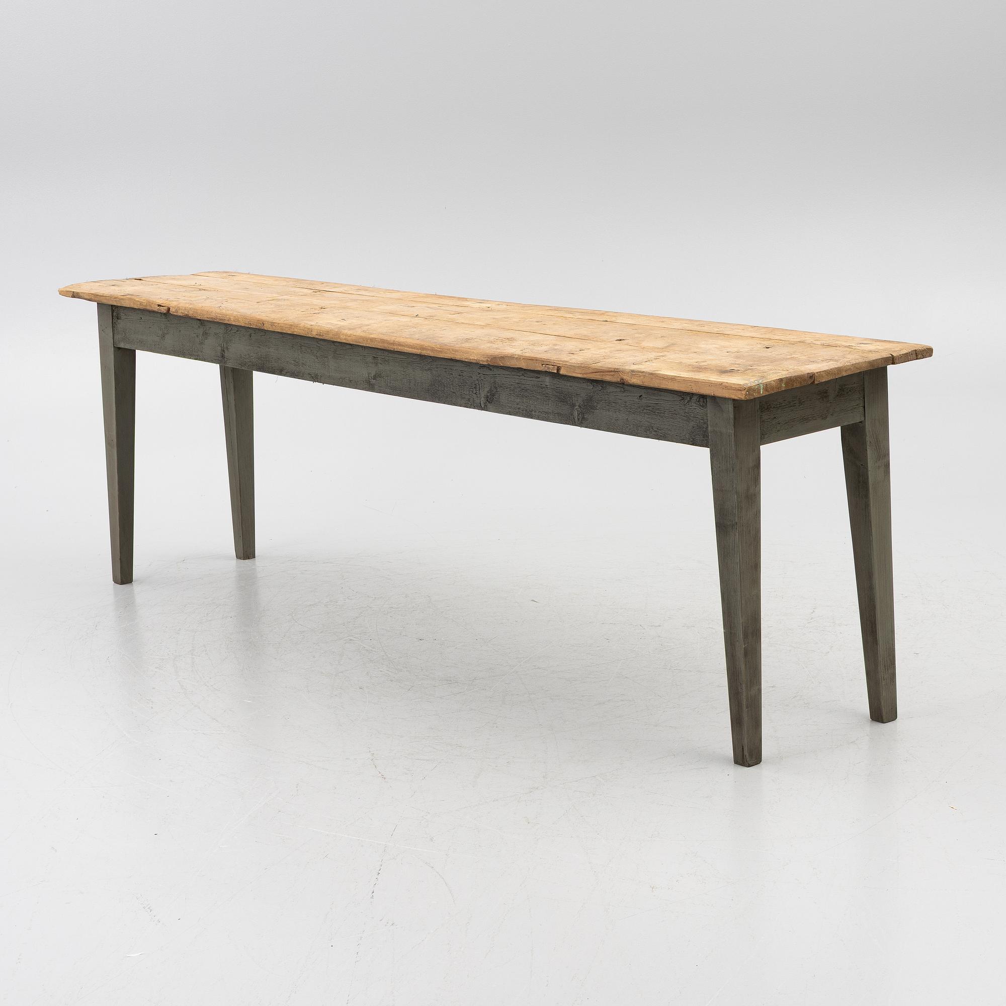 An 18th century table.
