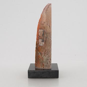 Bertil Vallien, an 'Orbit' glass sculpture, Kosta Boda.