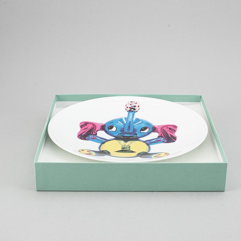 JEFF KOONS, An 'Elephant' porcelain plate by Jeff Koons, Bernardaud, edition 785/2500.