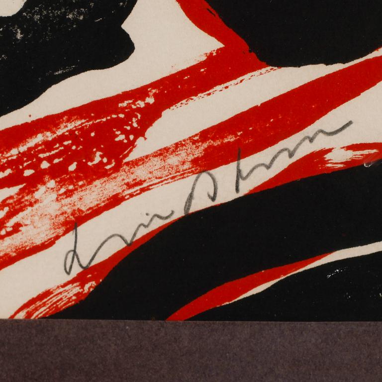 BENGT LINDSTRÖM, färglitografi, signerad och numrerad 53/99.