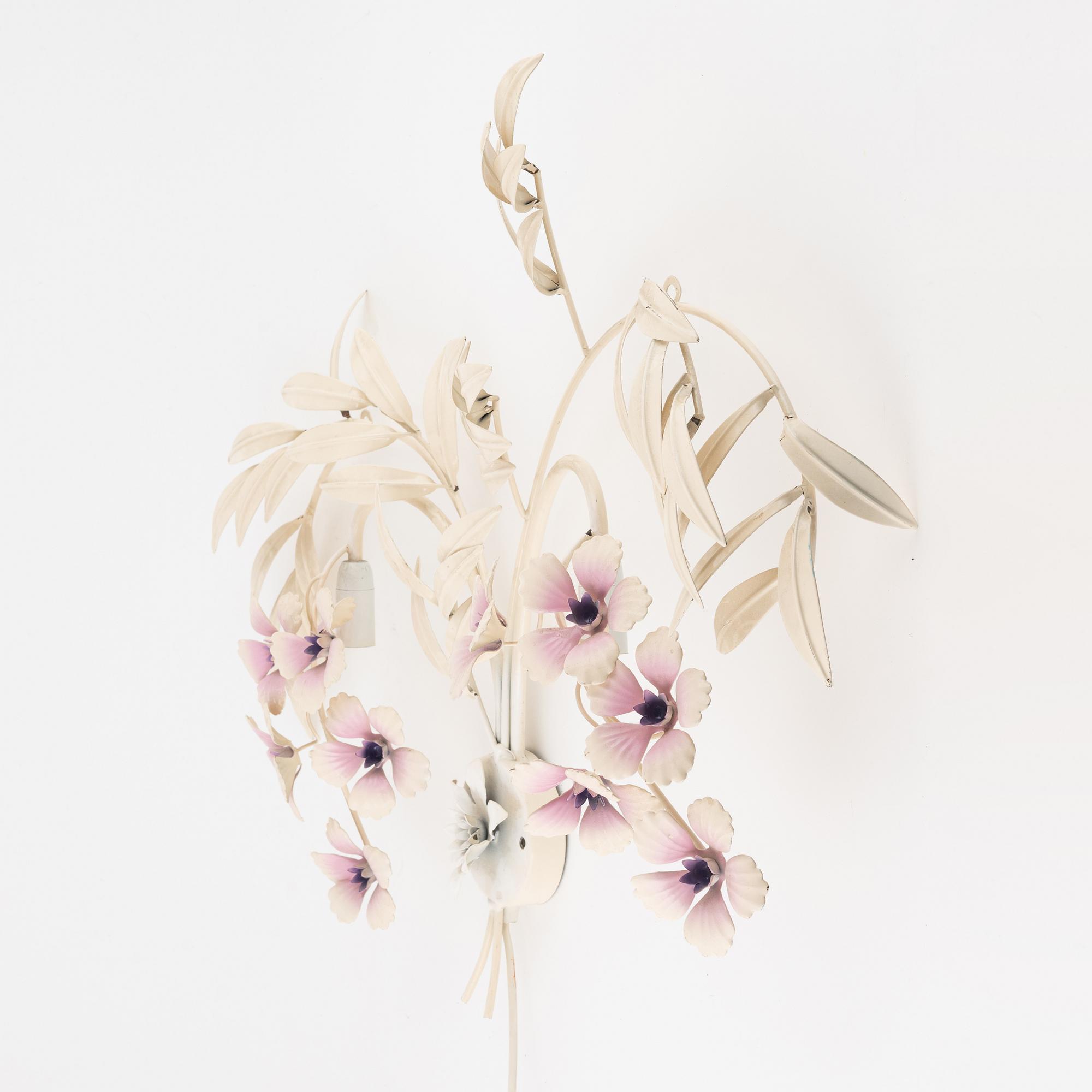 Vägglampa, Italien, 1900-tales slut.