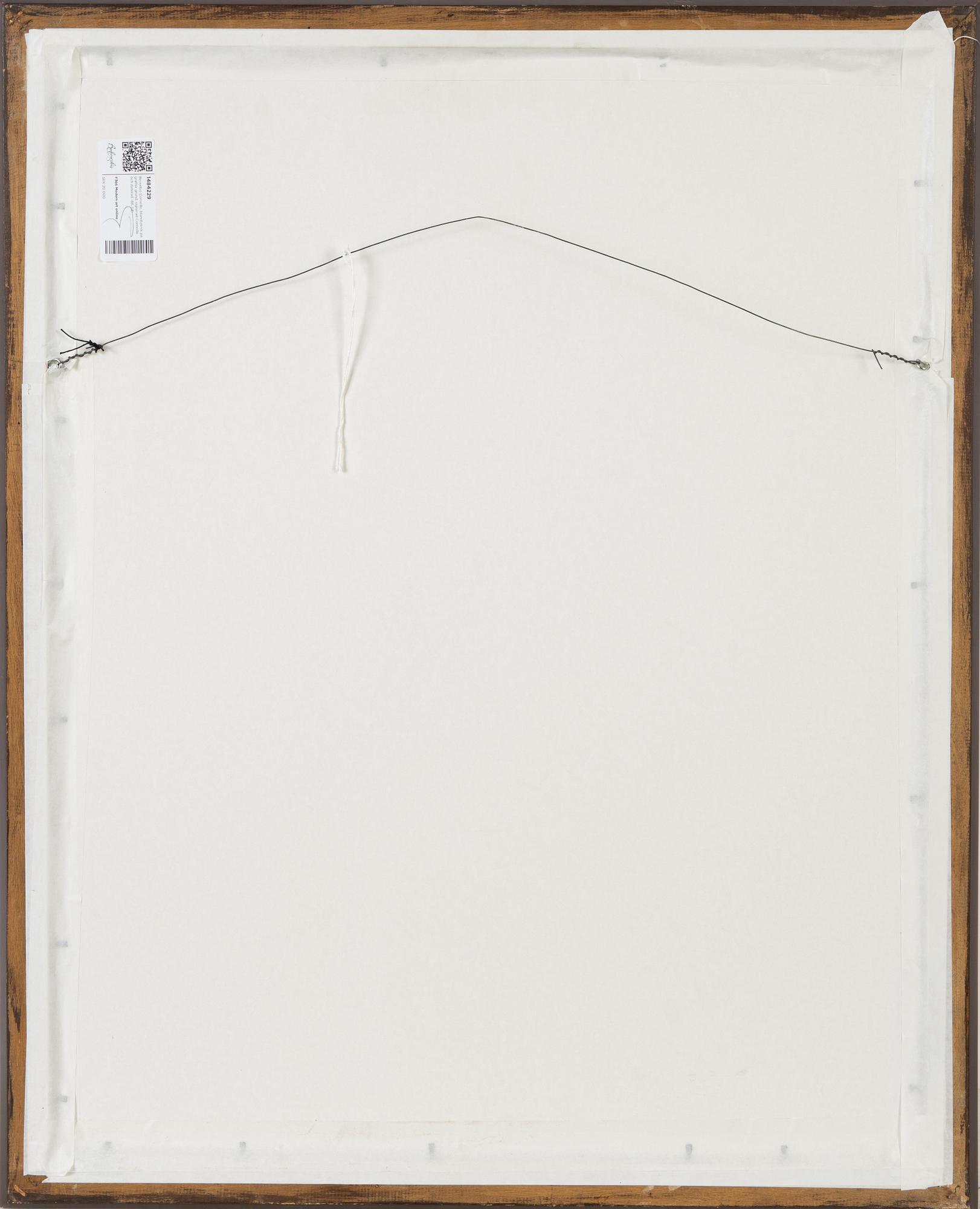 Beverloo Corneille, mixed media on print, signed Corneille and dated -88.