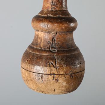 REDSKAP, 5 delar, allmoge, 1700/1800-tal.