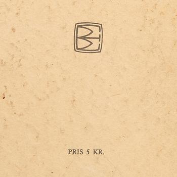 John Bauer, "Troll" 10 litografier i bok.