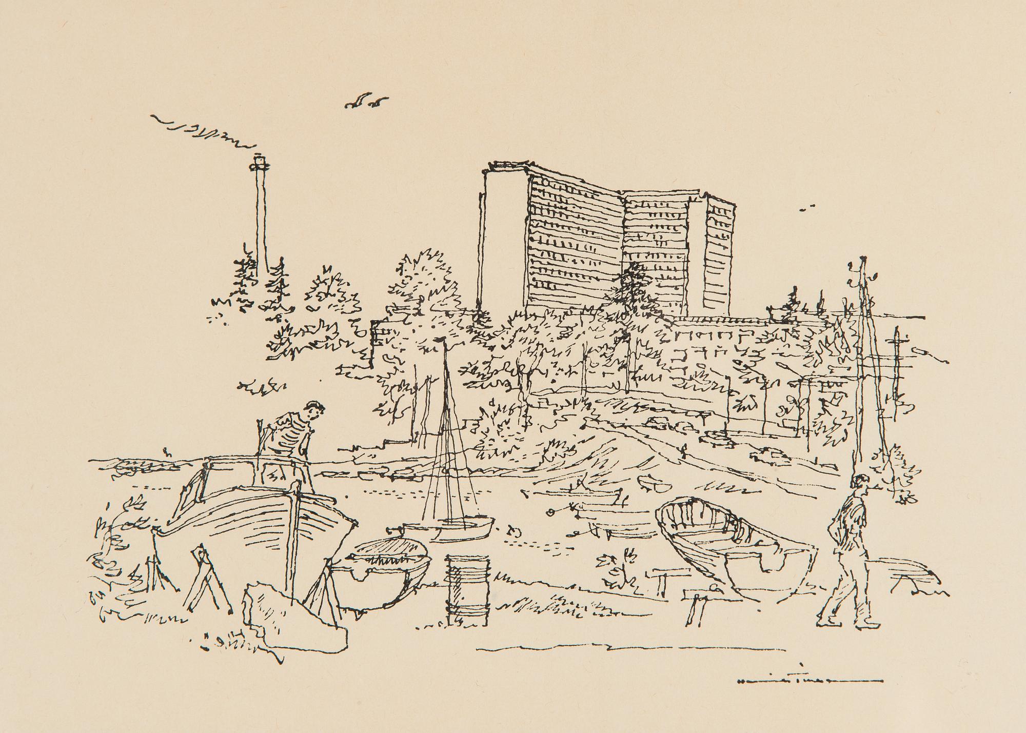 Henrik Tikkanen, City view.