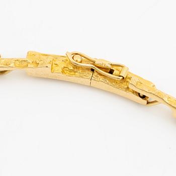 Björn Weckström, collier, 18K guld, för Lapponia, Finland 1991.