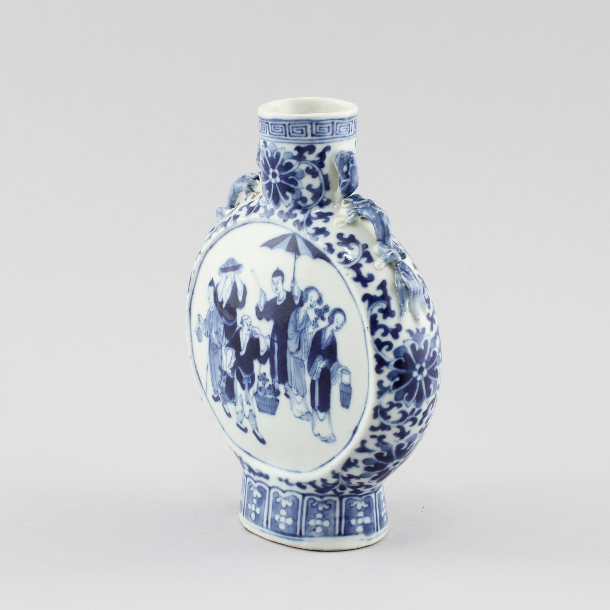 PILGRIMSKRUS, porslin, Kina, 1800-tal.