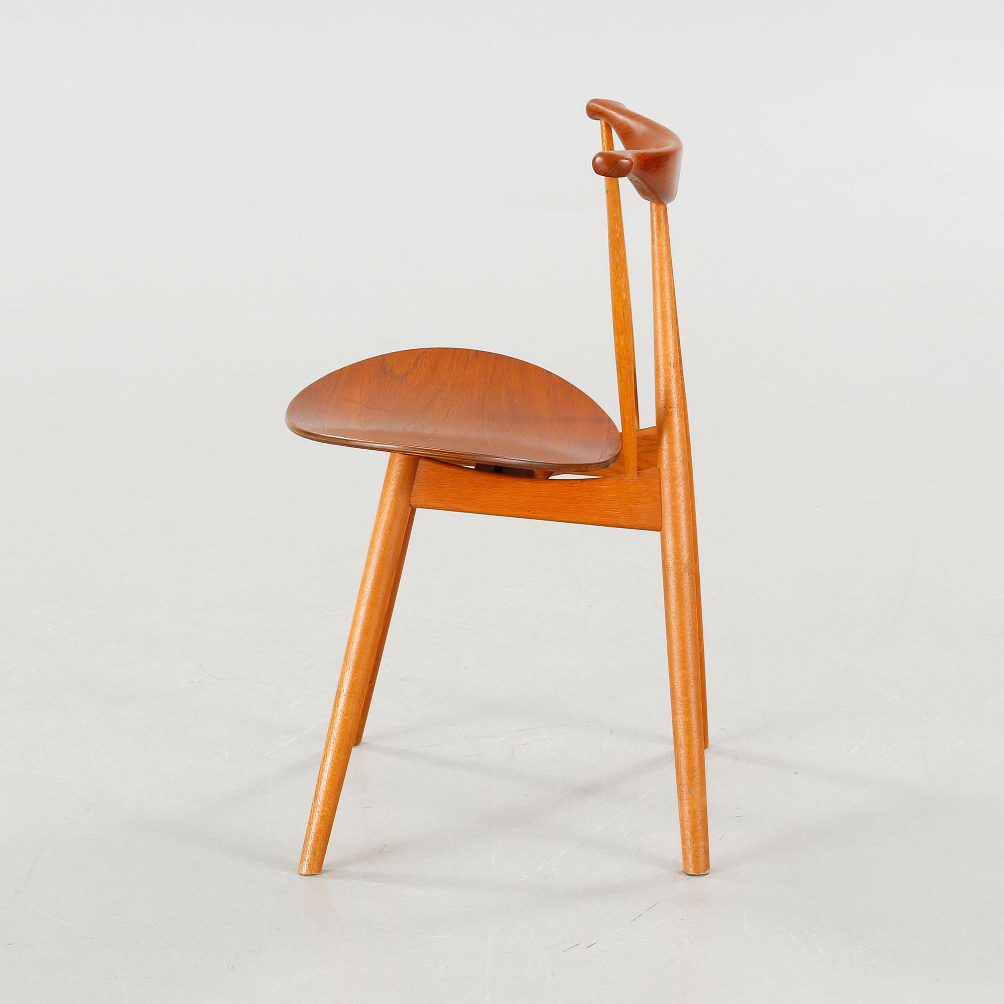 VILHELM WOHLERT, stol, "Piano chair", P. Jeppesen, Danmark, formgiven 1955.