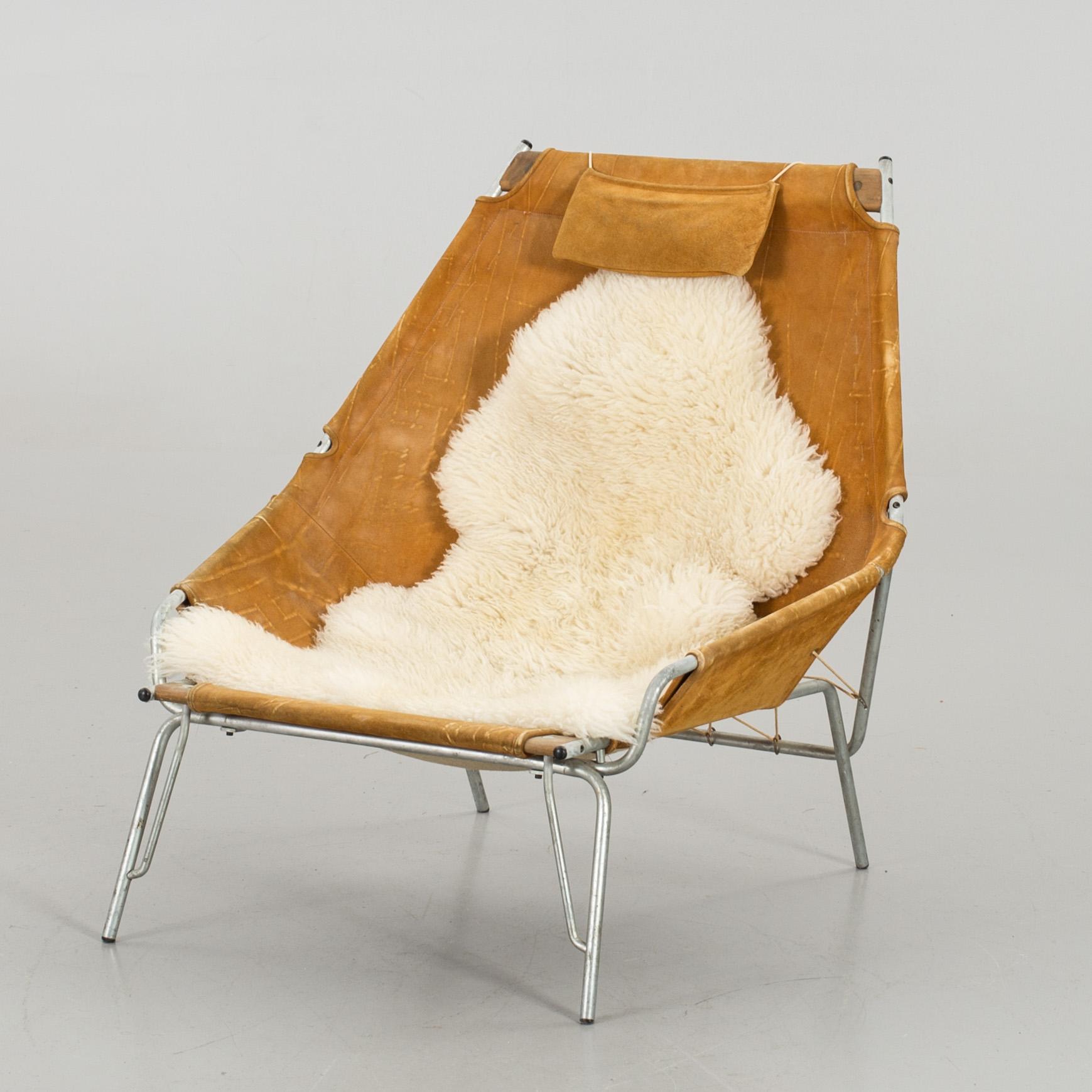 FÅTÖLJ, J 361 "Lounge Chair" Erik Ole Jørgensen.