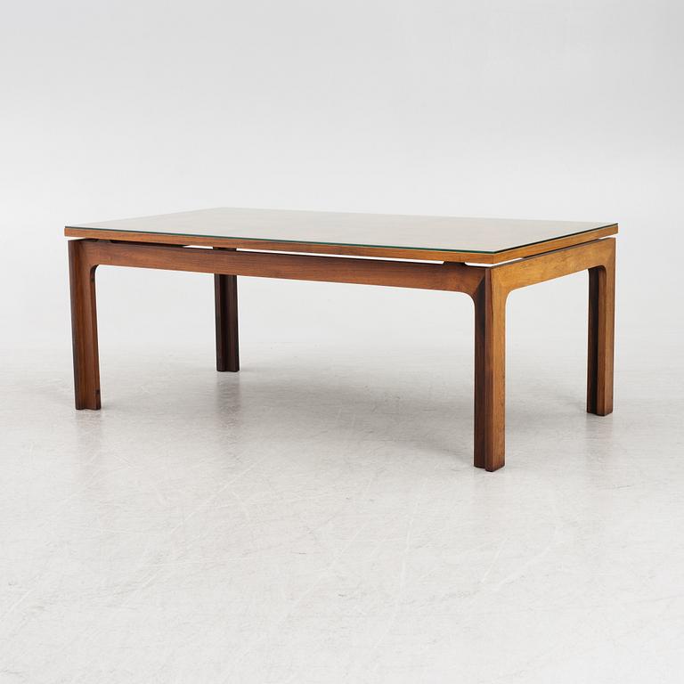 Karl Erik Ekselius, a rosewood coffee table, J.O. Carlsson, Sweden, 1960's/70's.